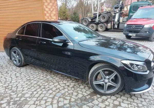 mercedes benz małopolskie Mercedes-Benz Klasa C cena 100000 przebieg: 177000, rok produkcji 2017 z Pobiedziska